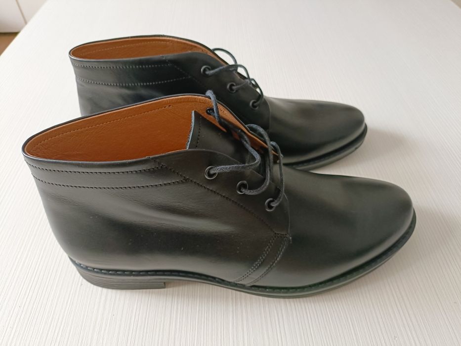 Ghete elegante din piele naturala-noi