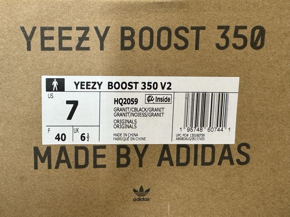 Yeezy 350 v2 Granite Pk Premium