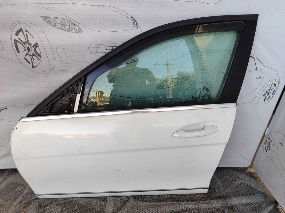 Ușă Față Stânga Mercedes-Benz C W204 Sedan Alb 149 A2047205900 2013 / [2007-2014] / (12G)