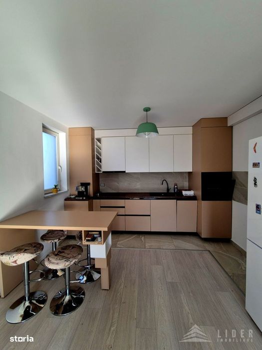 Apartament finisat, boxa, parcare zona Liceului Elf, Buna Ziua