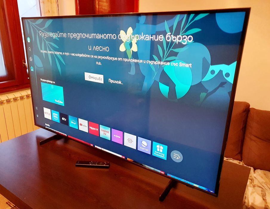 Телевизор - Samsung 50 ИНЧА - QLED - SMART TV - UHD - HDR !