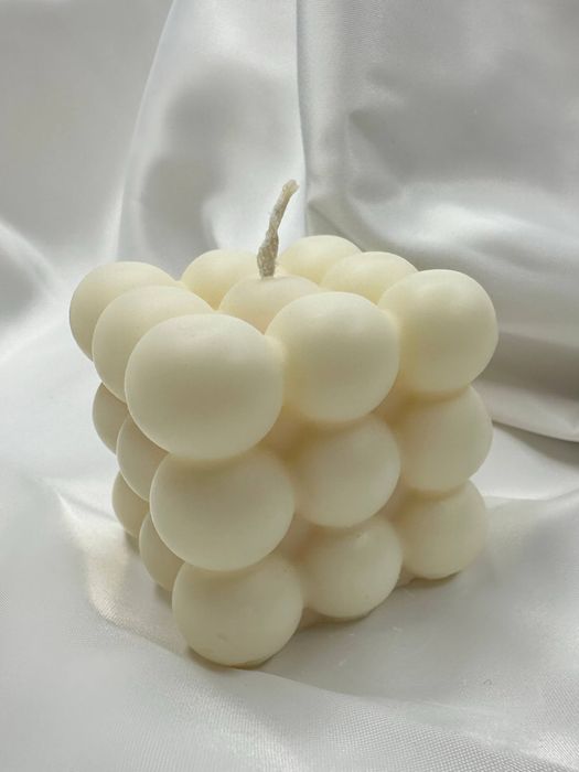 Свеча ручной работы | Натуральный воск | Лаванда Франция