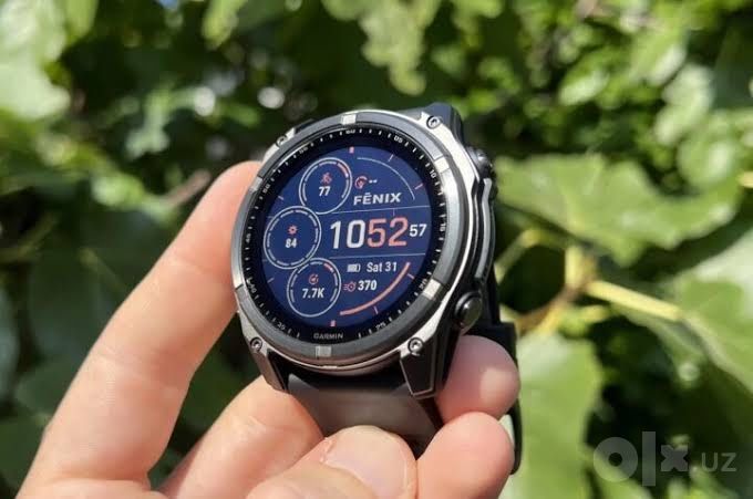 Garmin fenix 8 va tactix 8 soatlari