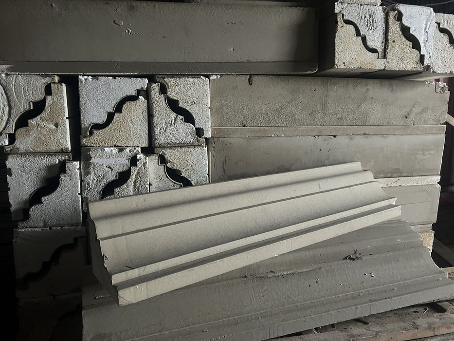 Фасадный декор карнизы