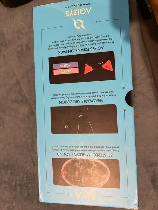 Casti audio AQIRYS ALYA Wireless si bluetooth