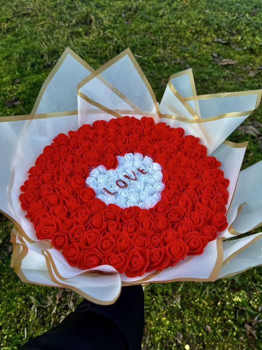 Buchet 165 trandafiri