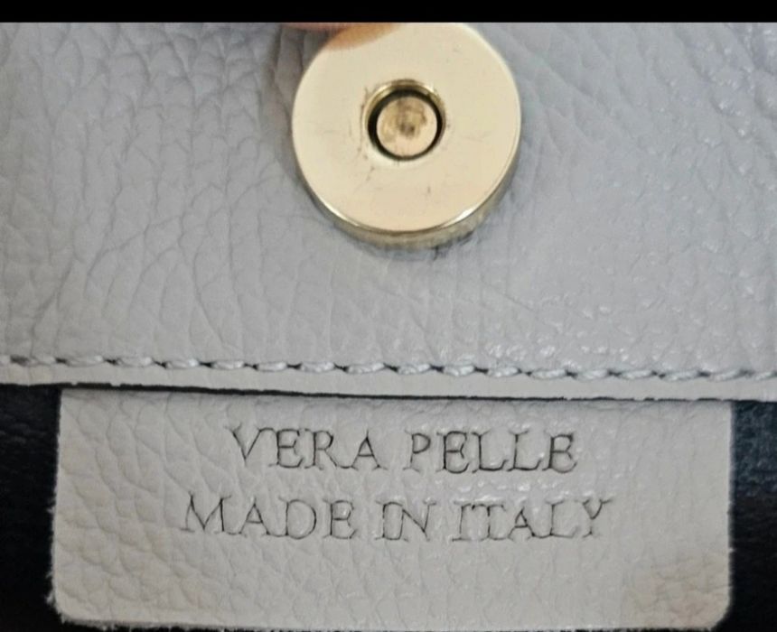 Geantă damă nouă superbă din piele naturala Made in Italy