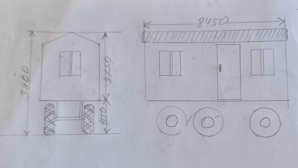 Вагон-прицеп на колесах
