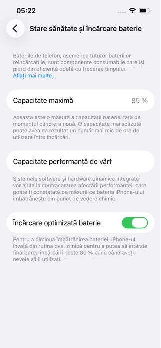 iPhone 14 Purple 128GB - Liber de rețea | Stare impecabilă + Cutie + Cablu
