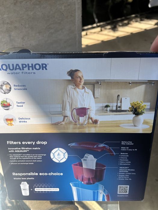 Филтрираща кана AQUAPHOR ПРЕСТИЖ А5 и 4 филтри