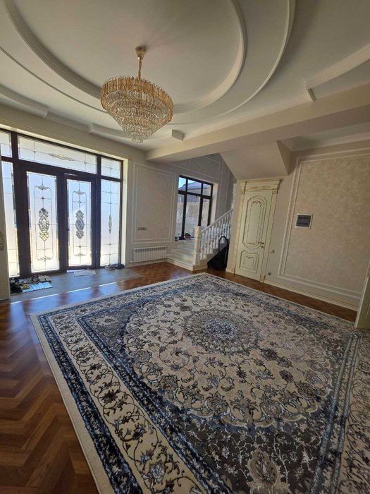 Евродом в Элитной махалле, Кибрай, 6-соток, 2 уровня, 450 м2, 7 комнат