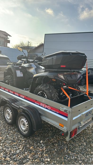 Vand remorca repo 2axe 2600x1350 cu rabatare