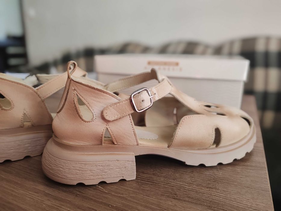 Сандали естествена кожа