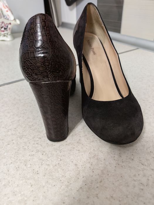 Туфли женские, кожаные