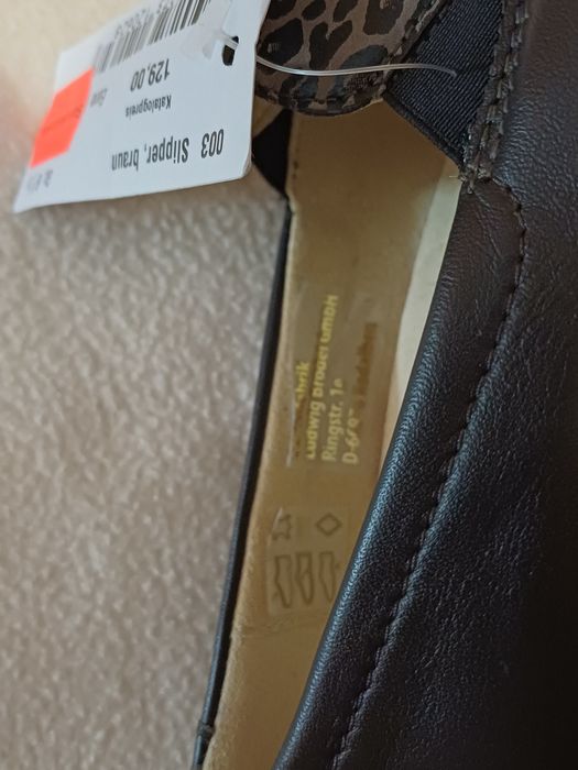 Mocasini Goldkrone 40 latime K