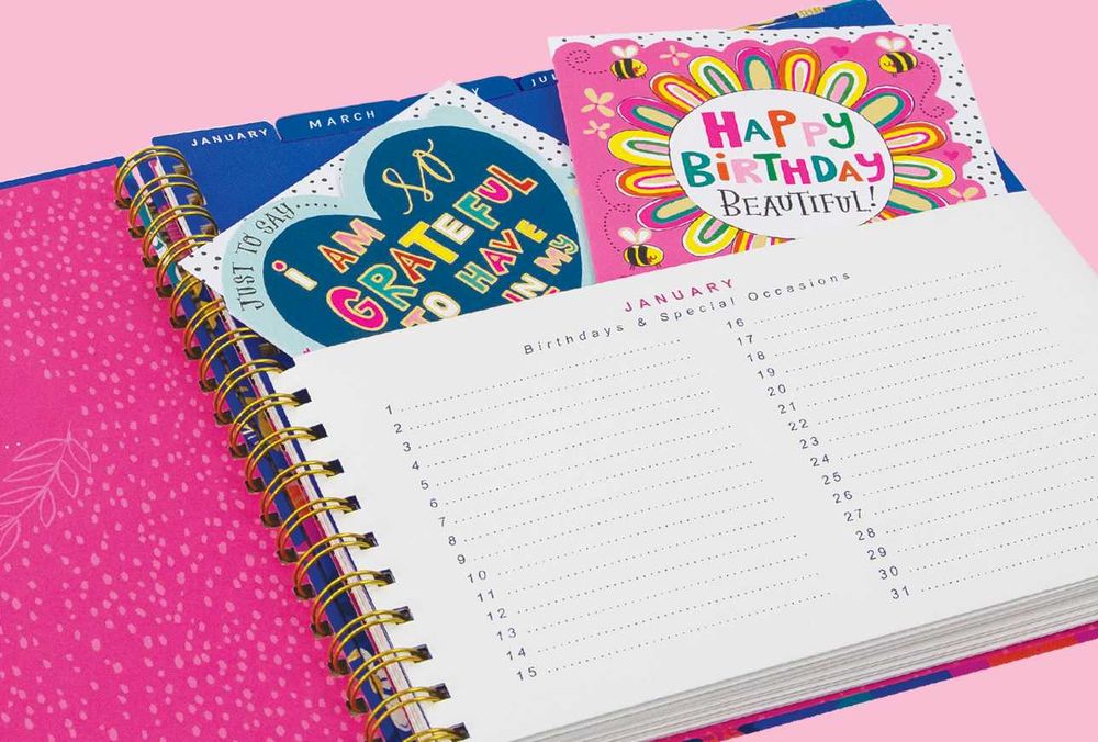 Планер - книга за картички