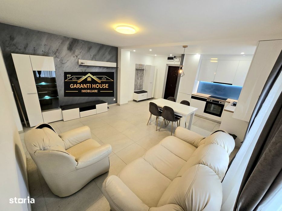 Zona Bizo, apartament cu 2 camere, etaj 1, mobilat si utilat, 370€