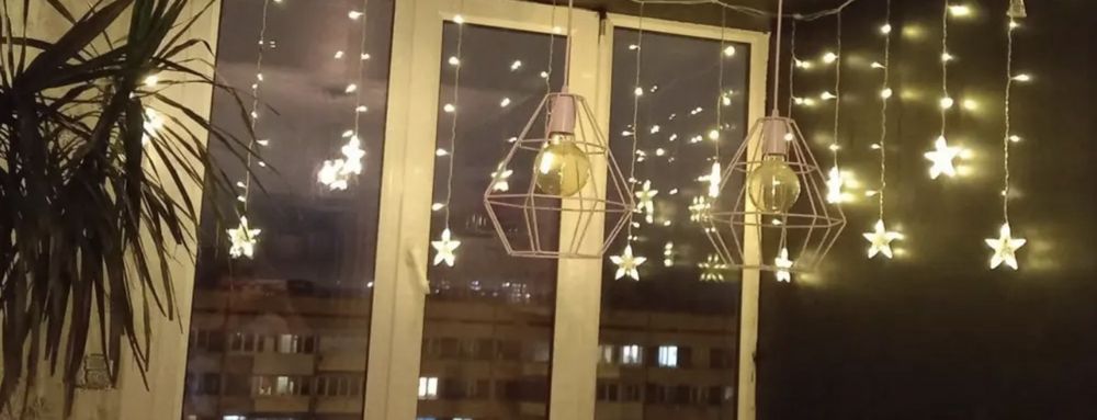 Гирлянда звезды новые