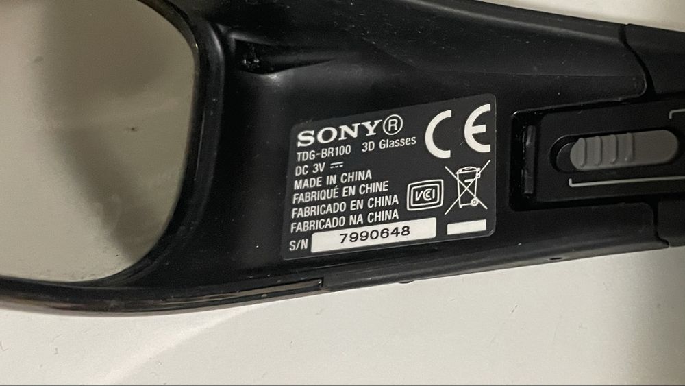 Sony ochelari 3D