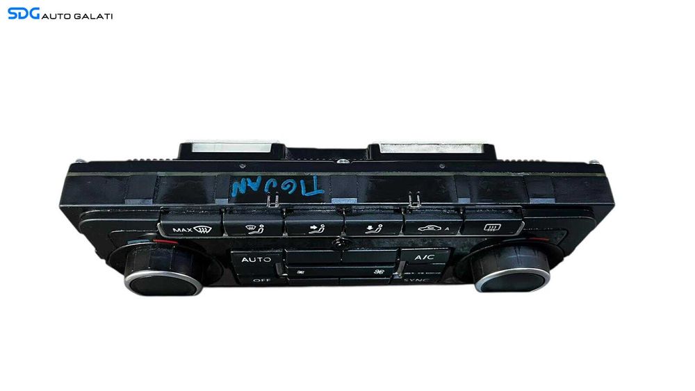 Panou Modul Unitate Comanda AC Aer Conditionat Clima Climatronic Dublu Dual Zone Volkswagen Golf 6 Plus 2008 - 2013 Cod 5K0907044GJ 5HB009746 [LC0657]