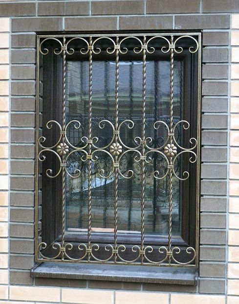 Решётки на окна металлические