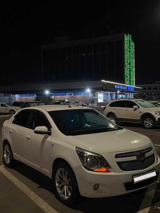 Chevrolet Cobalt 4-pozitsiya AT | 2018-yil | Oq rang