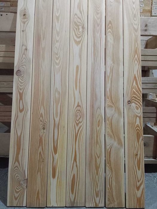 Планкен лиственница, размер 18*90, длина 4 метра, сорт С