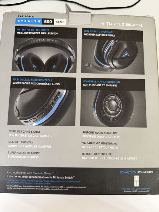 Căști gaming wireless Turtle Beach Stealth 600 Gen 2