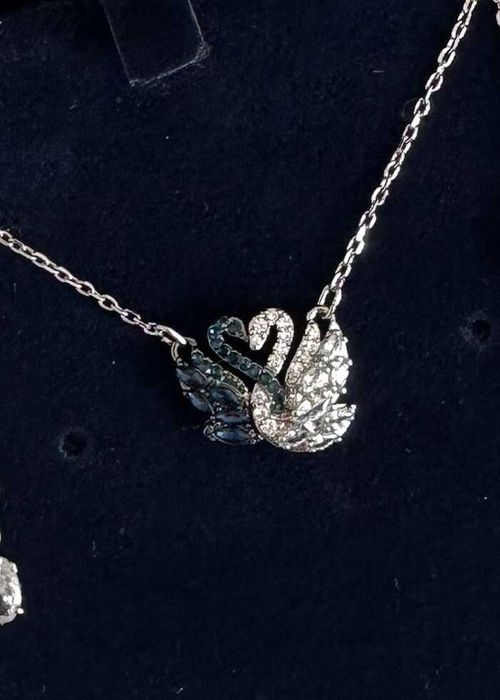 Lănțișor Swarovski Swan / Lebădă - nou, in cutie