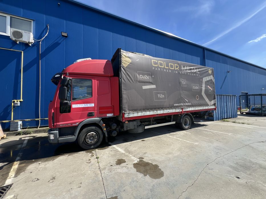 2007 Iveco EuroCargo ML120EL22 Prelata cu obloane si lift
