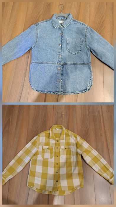 Geaca-cămașa Zara fete