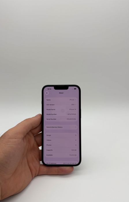 iPhone 14 128 Gb Black | 100% Батерия | Перфектен