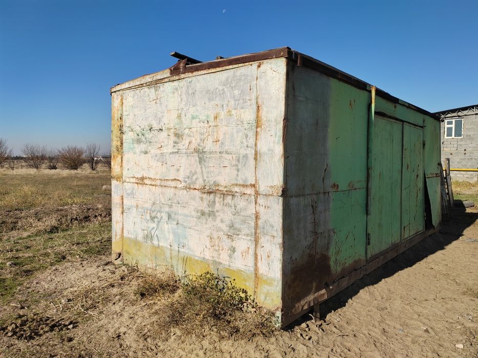 Гараж Вагончик жилой
