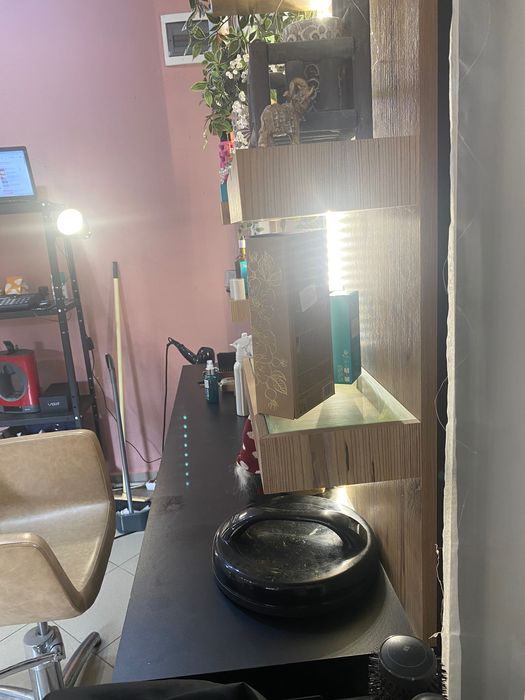 Работен плот с огледало