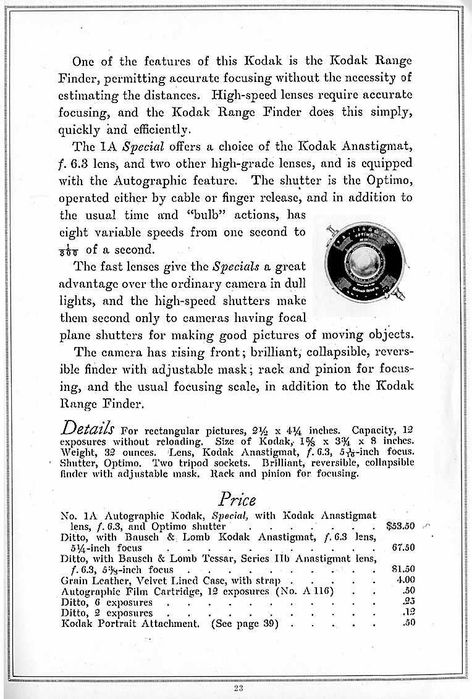 Vintage Camera | Kodak - Vest Pocket Model B (1925-1934)