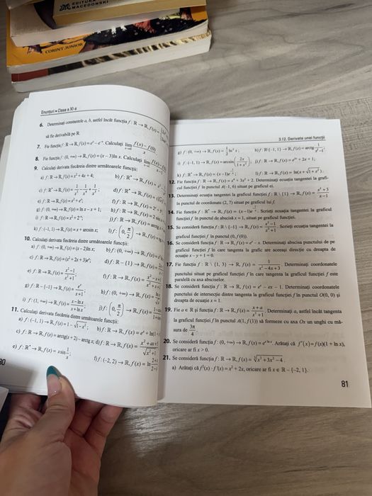 Culegere Matematica Bacalaureat