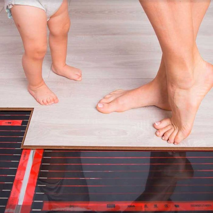 •PTC SMART инфрачервено карбоново подово отопление от ново поколение