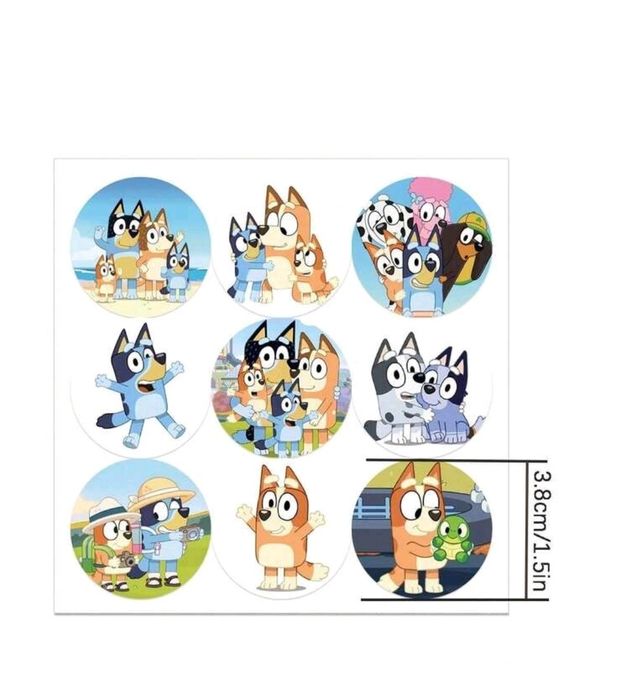 Балони и украса на тема Блуи/ Bluey