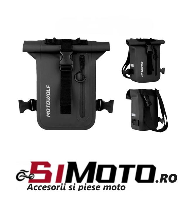 Geanta picior Motowolf impermeabila moto atv