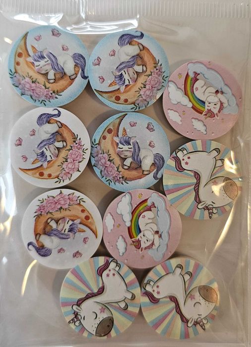 Дървени елементи за мартеници с отвор