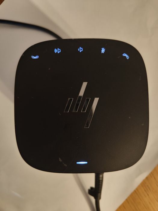 Hp thunderbolt dock 120w g2 cu boxa si microfon pentru conferinte