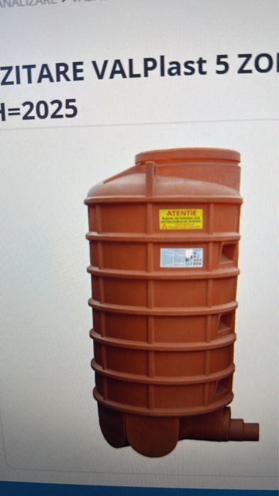 Camin de vizitare 5 zone valplast