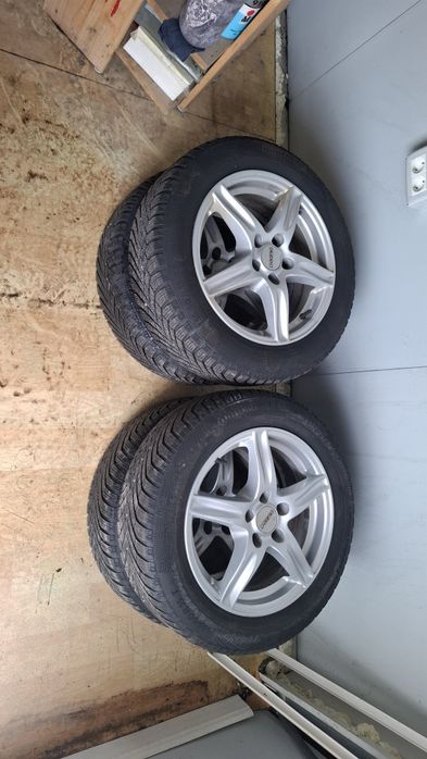 Cauciucuri + Jante de iarnă Continental 185/60 R15 T