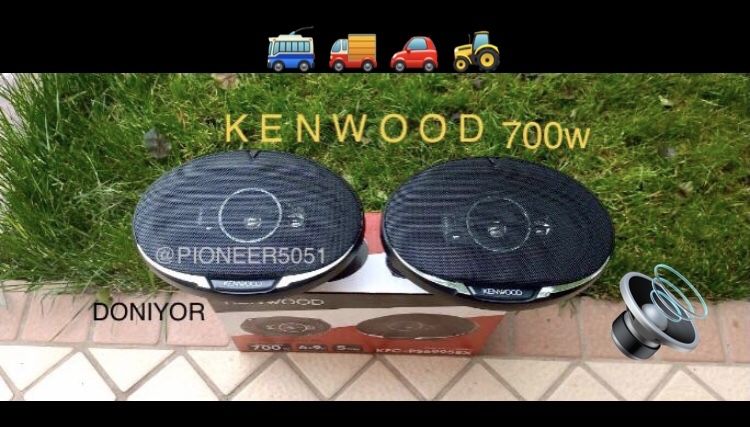 Kenwood 700w 4та пишалкали калонка келди янги 2та без усилител сфатли