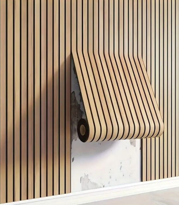 Тапет тип дървени плоскости