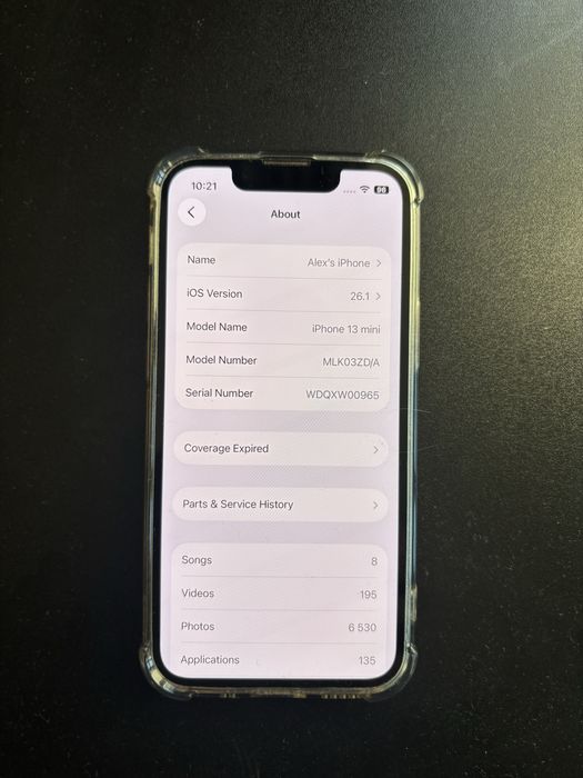 ПЕРФЕКТЕН! Iphone 13 mini 128GB Midnight Blue