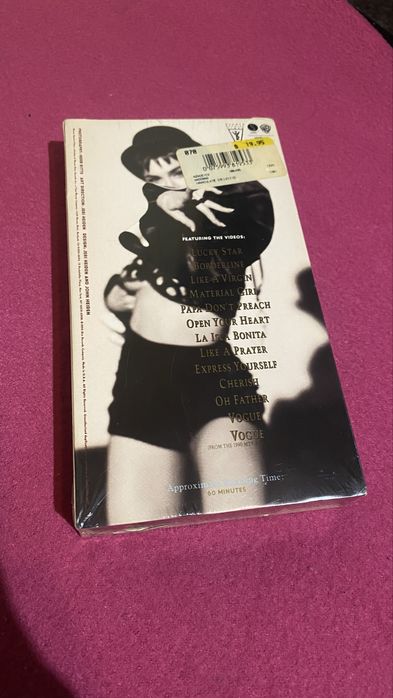 Madonna - The Immaculate Collection VHS - USA Sigilata / Originala