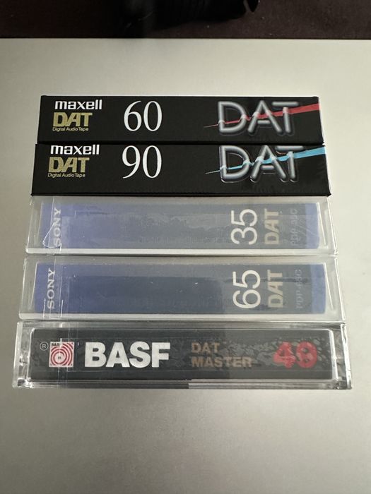 5 casete audio DAT noi - Sony, Maxell, BASF