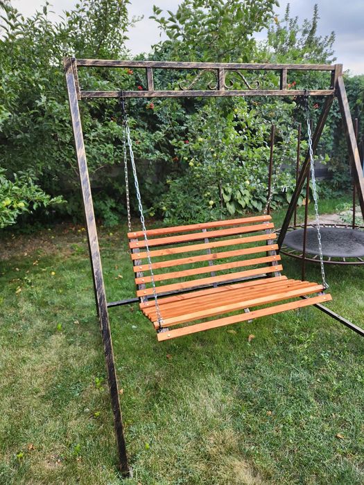 Качели садовые разборные.