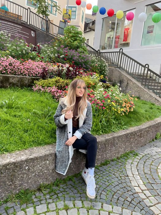 Peruca blonda (ombre)